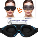 3D Máscara Espuma Confortavel de dormir, 100% Sombra Blackout, Zero Pressão Eye, Venda, Tampa do olho noturno MT207