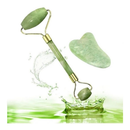 Rolo Pedra de Jade Placa Gua Sha Massagem Facial Anti Ruga Rolinho Jade Lançamento Variações Roller