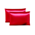 Kit 02 Fronhas de Cetim Antifrizz 50x70 cm Diversas Cores