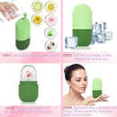 Rolo Facial Para Gelo Anti Inchaço Silicone Cuidados Faciais Pronta Entrega
