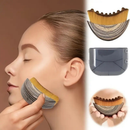 Escova Facial Drenagem Linfática Anti Inchaço Spa Skincare Limpeza de Pele Massagem Rosto