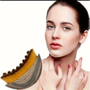 Escova Facial Drenagem Linfática Anti Inchaço Spa Skincare Limpeza de Pele Massagem Rosto