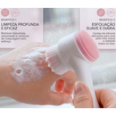 Kit 2 Itens Sabonete Facial com Escova facial - Limpeza Profunda, Controle da Oleosidade e Skincare
