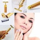 Massageador Harmonização Facial Vibrata Ouro 24k Original