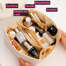  Bolsa Necessaire Feminino Cosmético De Couro PU De Grande Capacidade Em Alto Qualidade